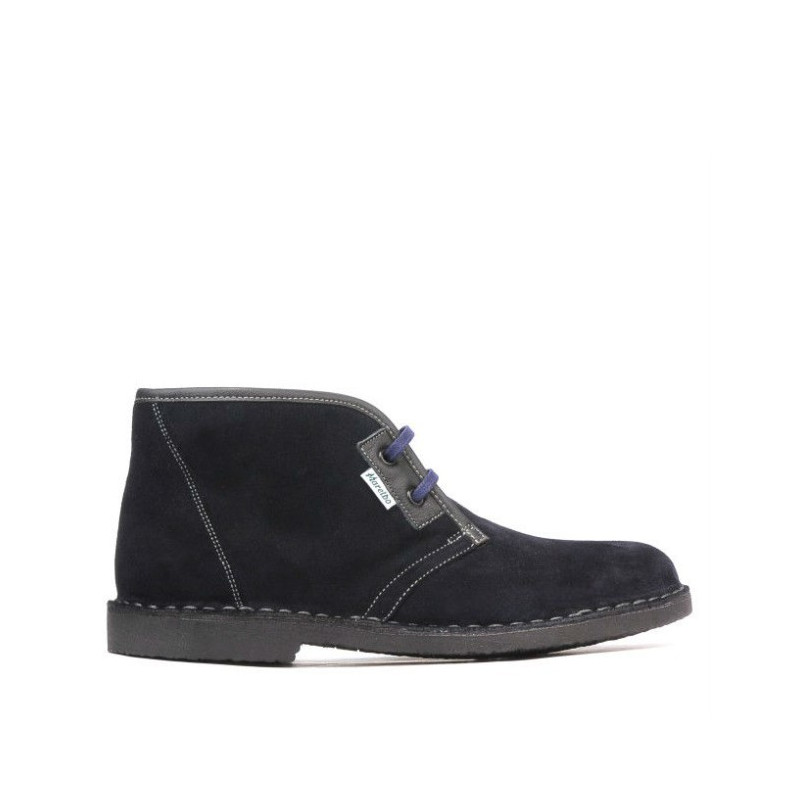 Women boots 7101 indigo velour