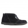 Women boots 7101 indigo velour