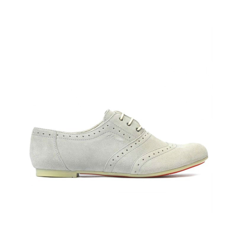Women casual shoes 186 gray deschis velour