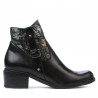 Women boots 3319 black pastel