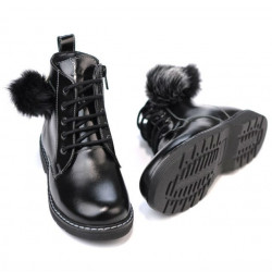 Children boots 3010 patent black