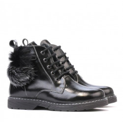 Children boots 3010 patent black