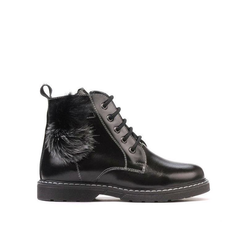 Children boots 3010 patent black