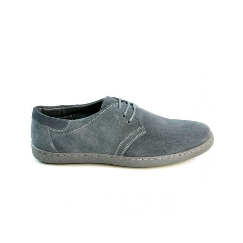 Men casual shoes 774 antracit velour 