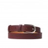 Women belt 06m burgundy