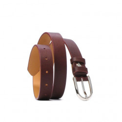 Women belt 06m burgundy