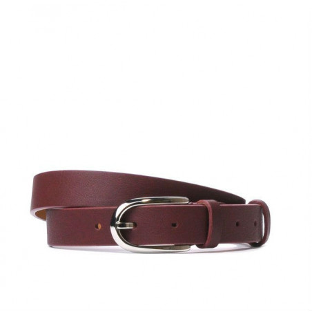 Women belt 06m burgundy
