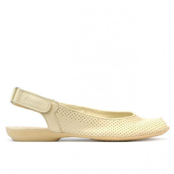 Women sandals 583 beige
