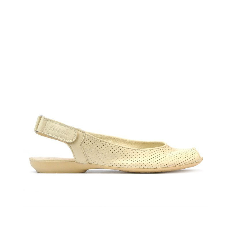 Women sandals 583 beige