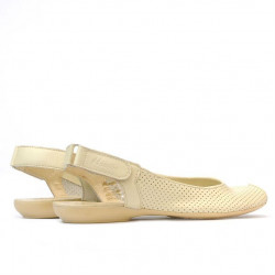 Women sandals 583 beige
