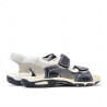 Children sandals 322 indigo+white