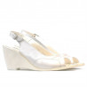 Women sandals 599 white pearl