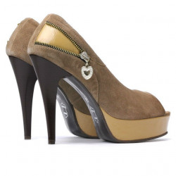 Women sandals 1202 sand antilopa combined