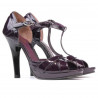 Women sandals 1054 patent purple