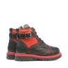 Small children boots 21c biz black+red