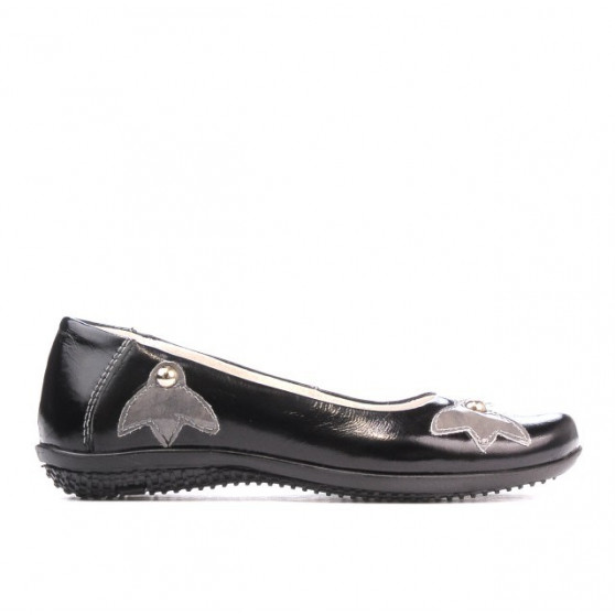 Children shoes 117 patent black+gray