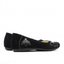 Children shoes 117 black velour