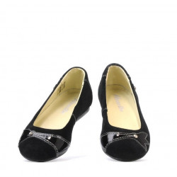 Children shoes 117 black velour