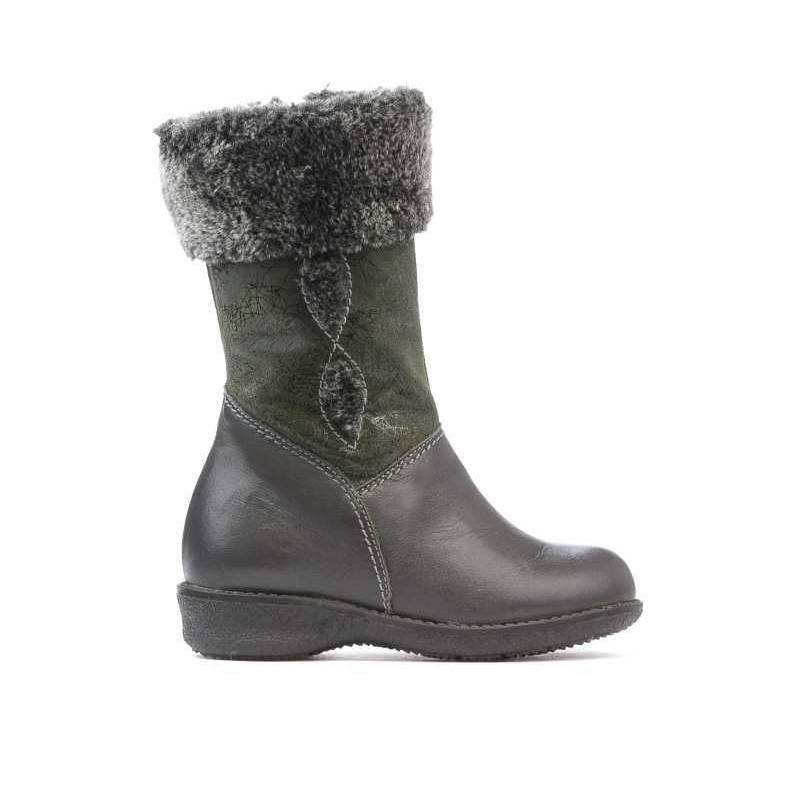 Small children knee boots 24c gray