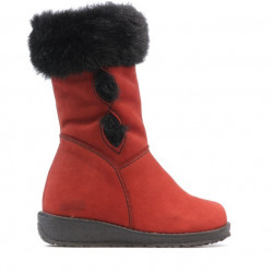 Small children knee boots 24c bufo burgundy