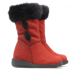 Small children knee boots 24c bufo burgundy