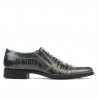 Teenagers stylish, elegant shoes 389 patent gray combined