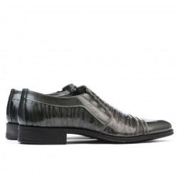 Teenagers stylish, elegant shoes 389 patent gray combined