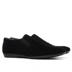 Men casual shoes 760 black velour