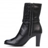 Women knee boots 1147 black combined