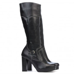 Women knee boots 1140-1 black