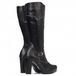 Women knee boots 1140-1 black