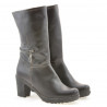 Women knee boots 3256 cafe