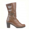 Women knee boots 3256 cappuccino