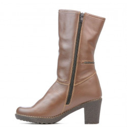 Women knee boots 3256 cappuccino