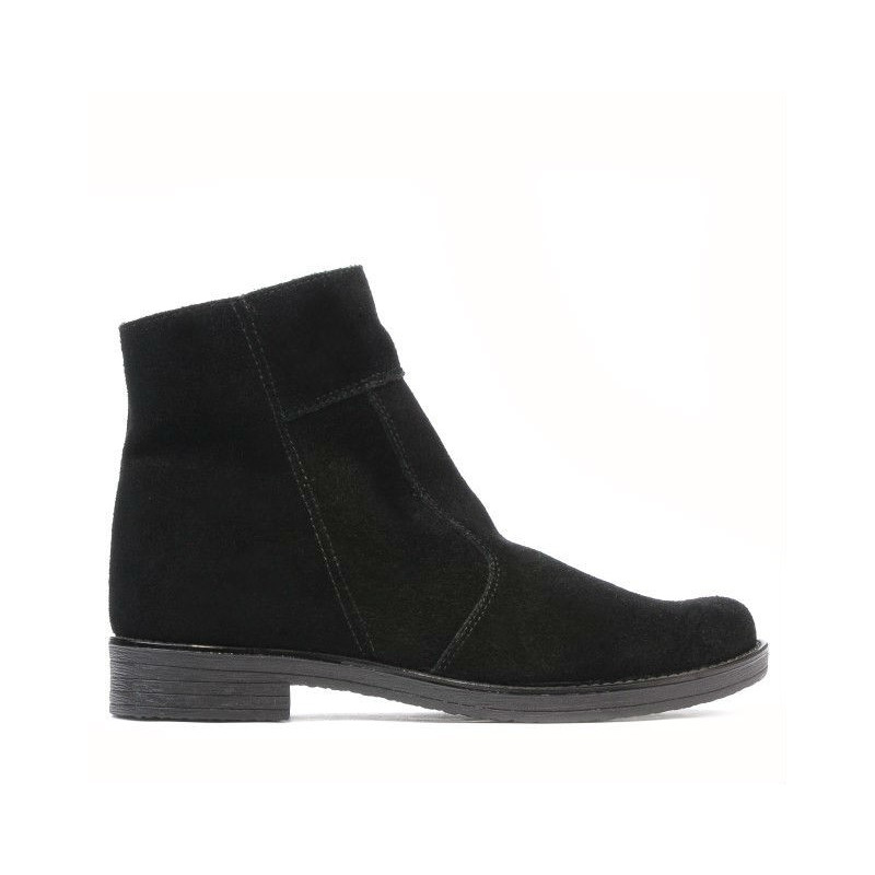 Teenagers boots 452 black velour