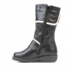 Small children knee boots 25c black combined
