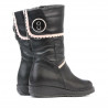 Small children knee boots 25c black combined