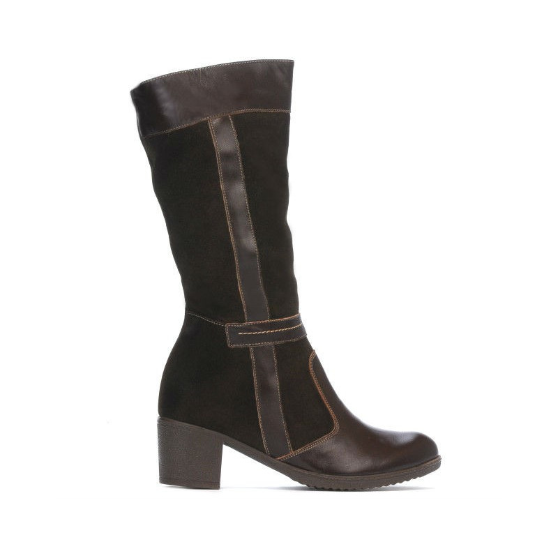 Women knee boots 3250 cafe combined