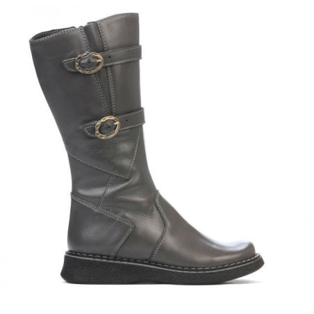 Children knee boots 214 gray