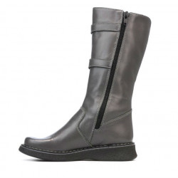 Children knee boots 214 gray