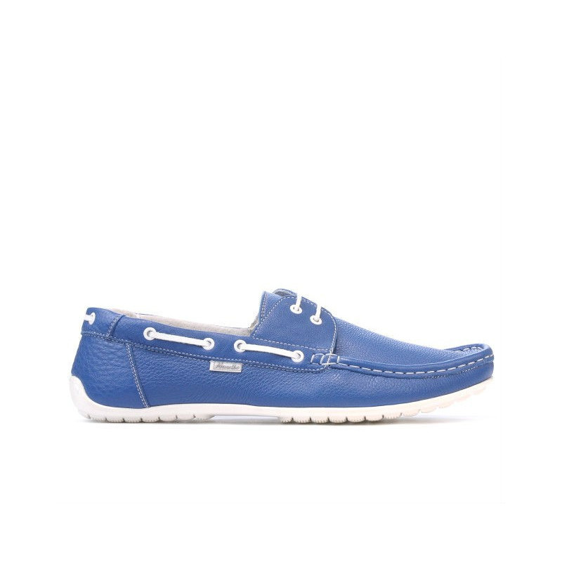 Men loafers, moccasins 778 biz indigo