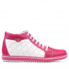 Women boots 3283 pink+white