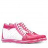 Women boots 3283 pink+white
