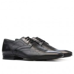 Men stylish, elegant shoes 800 black