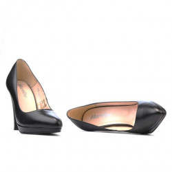 Women stylish, elegant shoes 1233 black