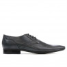 Men stylish, elegant shoes 800 gray