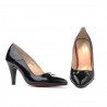 Women stylish, elegant shoes 1231 patent black