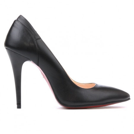 Women stylish, elegant shoes 1230 black