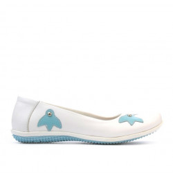 Children shoes 117 white+bleu