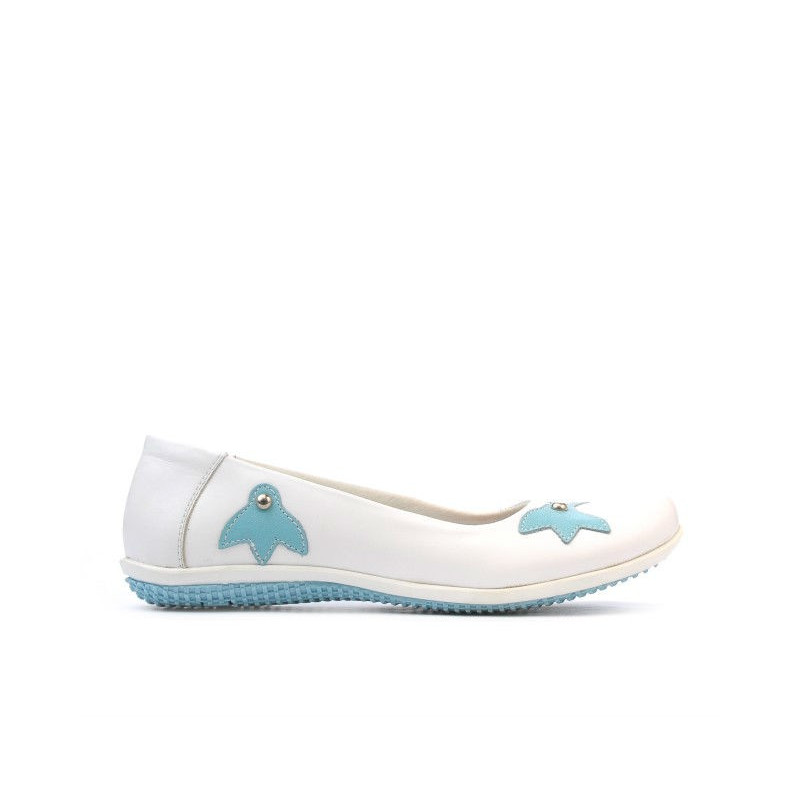 Children shoes 117 white+bleu